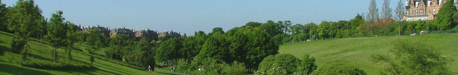 View of Braidburn Valley Park - July