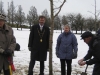 Deputy Lord Provost of Edinburgh at the replacement Cherry Tree planting