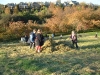 The annual autumn cut of the wildflower meadow 2006