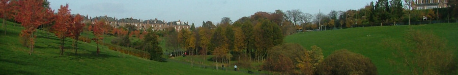 View of Braidburn Valley Park - October