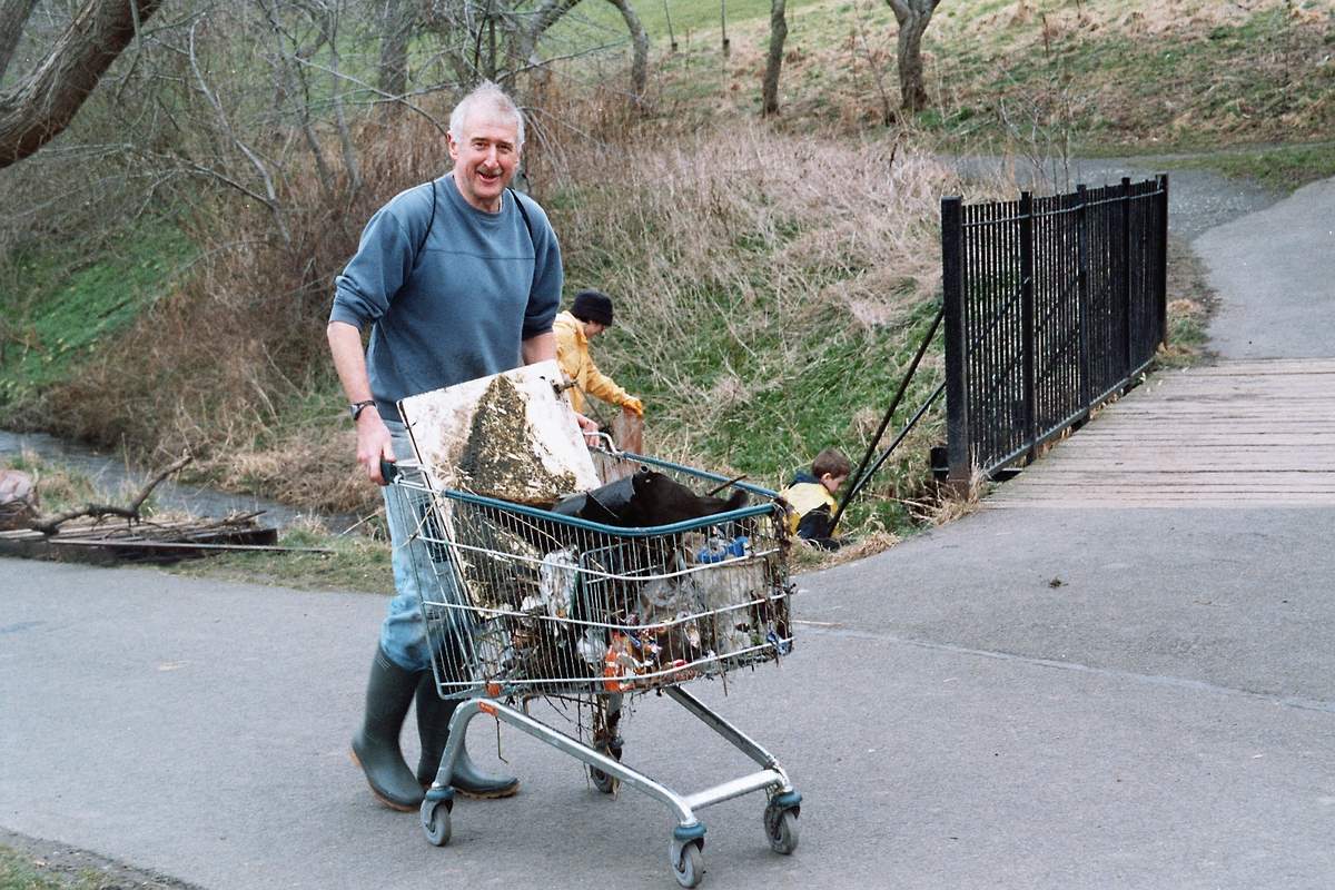 Burn Clean Up Photo - another load of rubbish