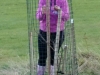 Not sure what is in the cage here.