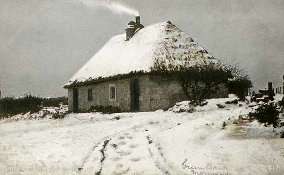 Greenbank Cottage in Snow